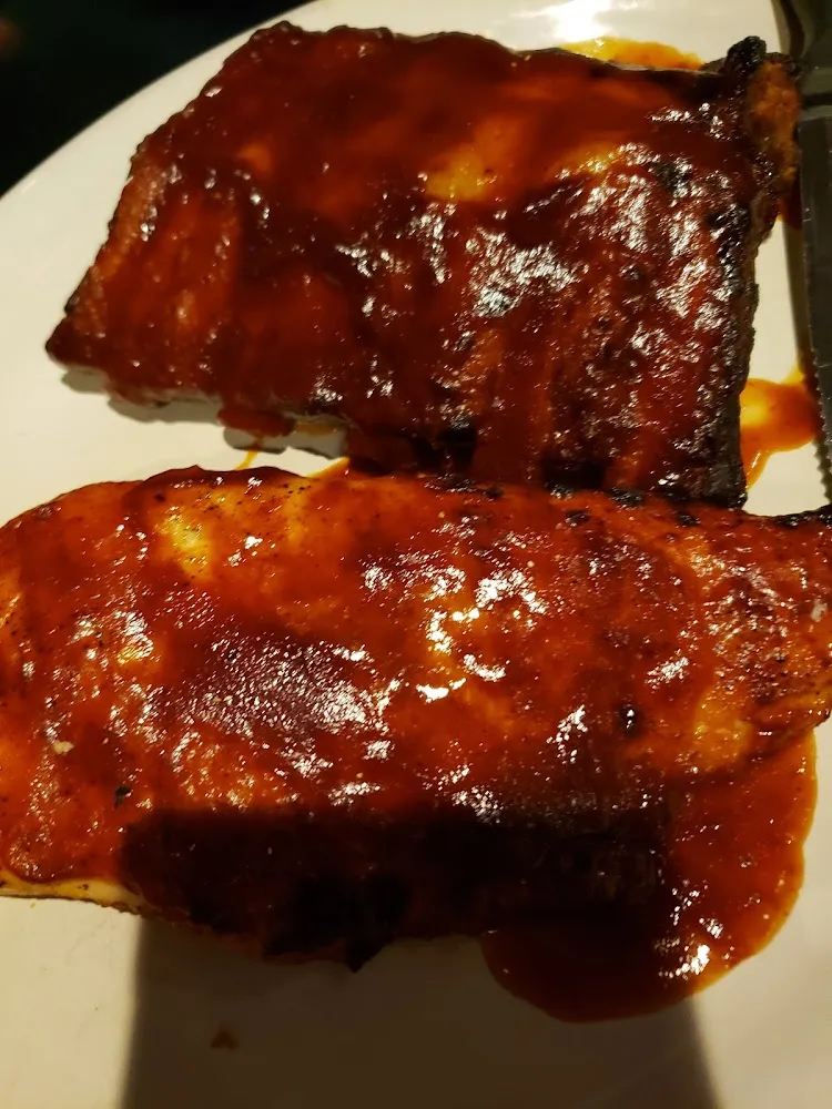 BBQ Ribs and Chicken Breast Combo